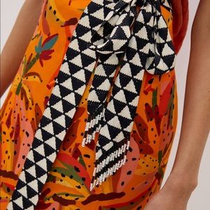 Anthropologie farm rio midi skirt size s Nwt